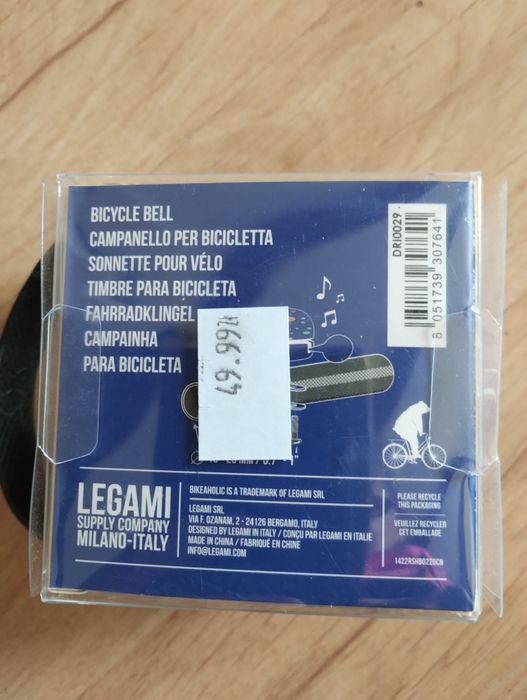 Dzwonek rowerowy włoski Legami
