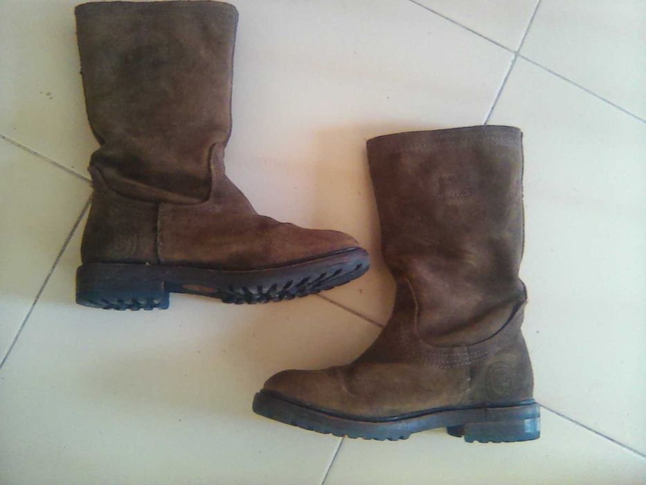 Botas em pele "Catarina Martins"