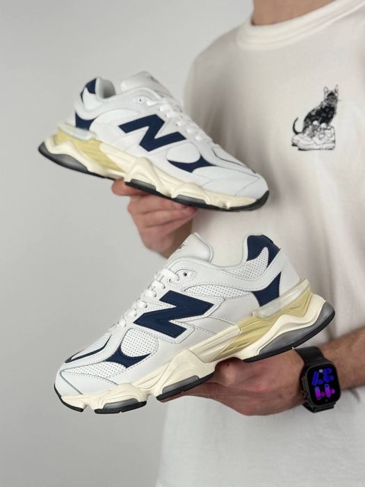 Чоловічі кросівки нью беланс New Balance 9060 White Navy [41-45]