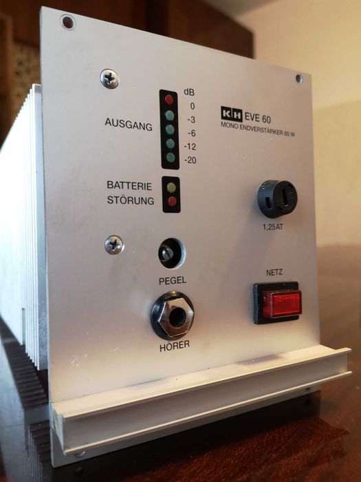 2x Wzmacniacz Klein Hummel. KH-EVE60 - Industrialny, Retro, 230V/24V