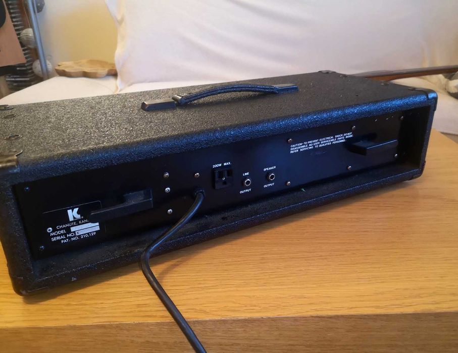 KUSTOM  III BASS świetny head basowy USA