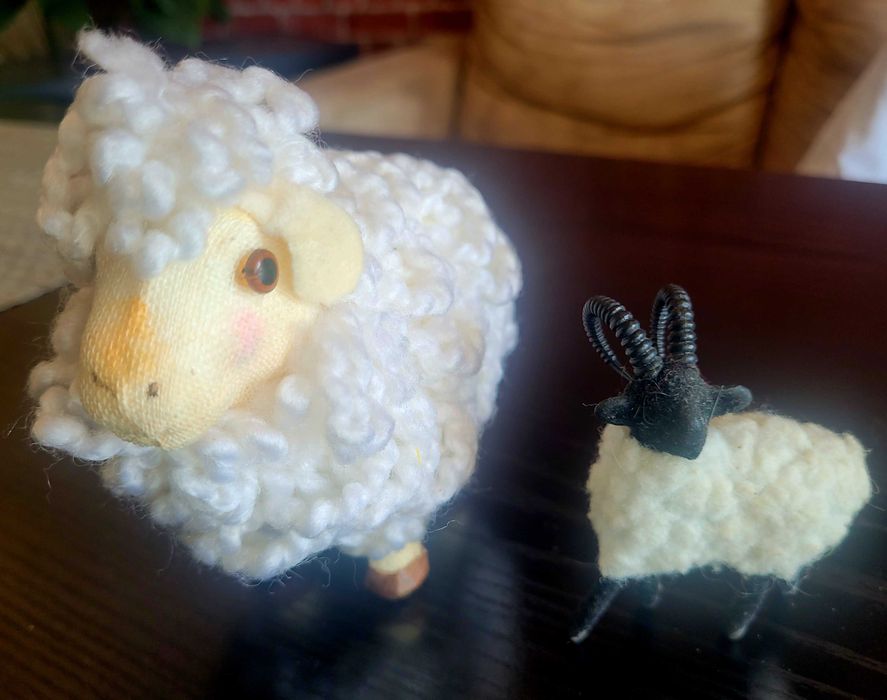 Owieczka koziołek ozdoba