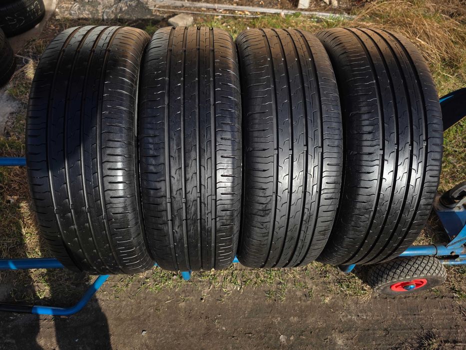 Opony letnie klasy premium CONTINENTAL 205/60/16 ok. 6 mm j.NOWE 2022r