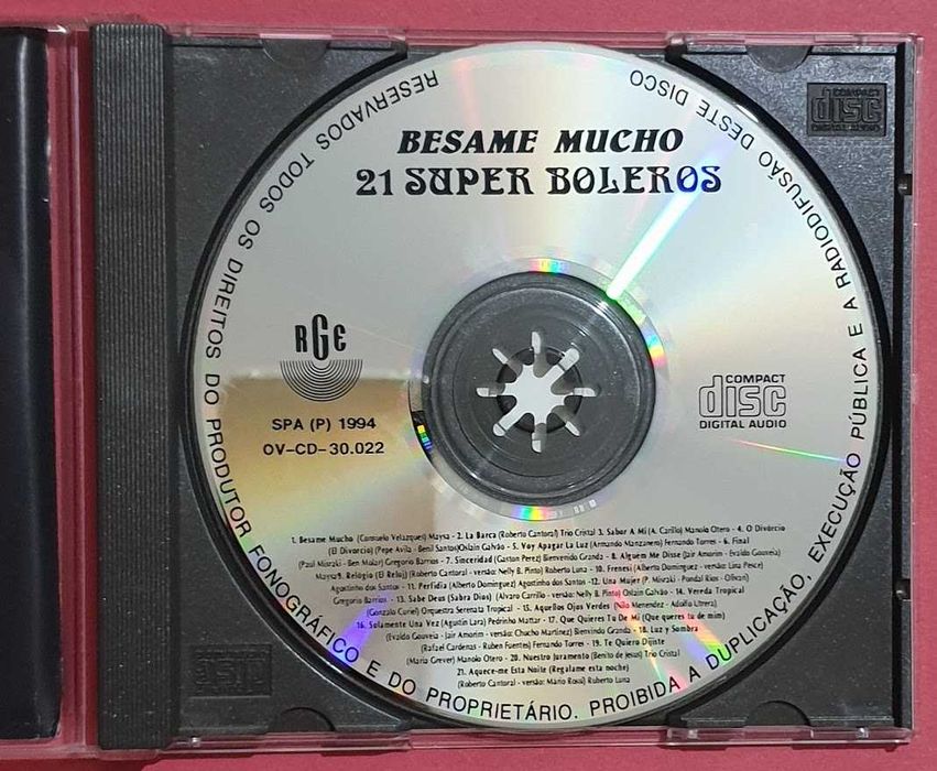 CD - Besame Mucho - 21 Super Boleros
