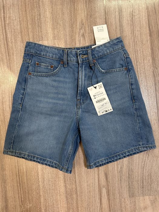 Джинсові шорти бермуди Zara