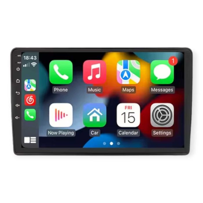 Rádio Android Fiat Ducato Auto WiFi GPS Carplay Mãos Livres Bleutooth