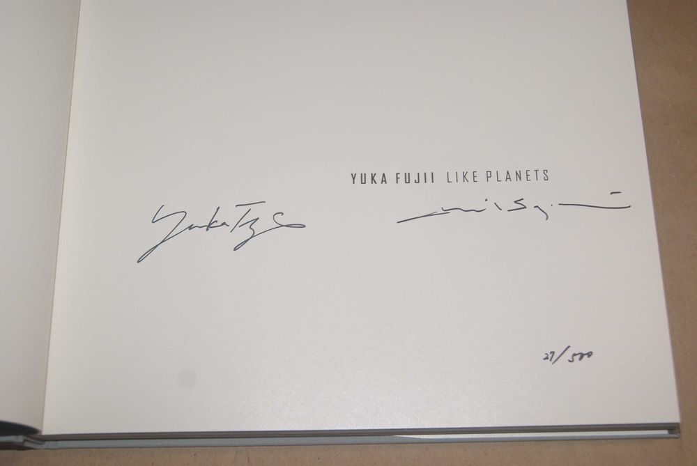 Edição limitada n.º 27/500, Like Planets, Yuka Fujii e David Sylvian