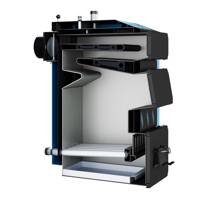 Котел Neus Неус Praktik New 25 квт твердотопливный твердопаливний