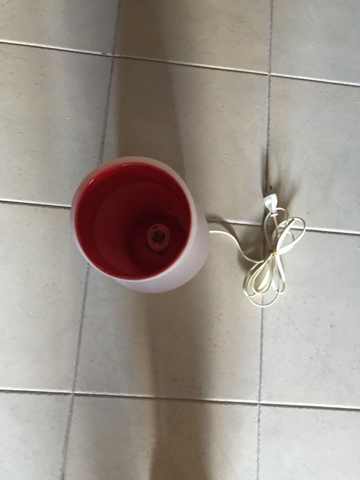 Candeeiro forma casulo