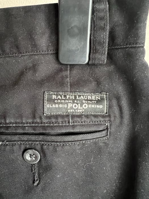 Брюки мужские черные Polo Ralph Lauren 32/34