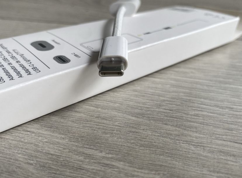 2x Adapter Przejściówka Apple USB-C Typ C - Lightning Okazja