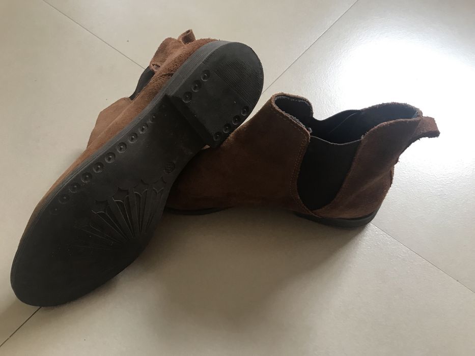 Botins castanhos