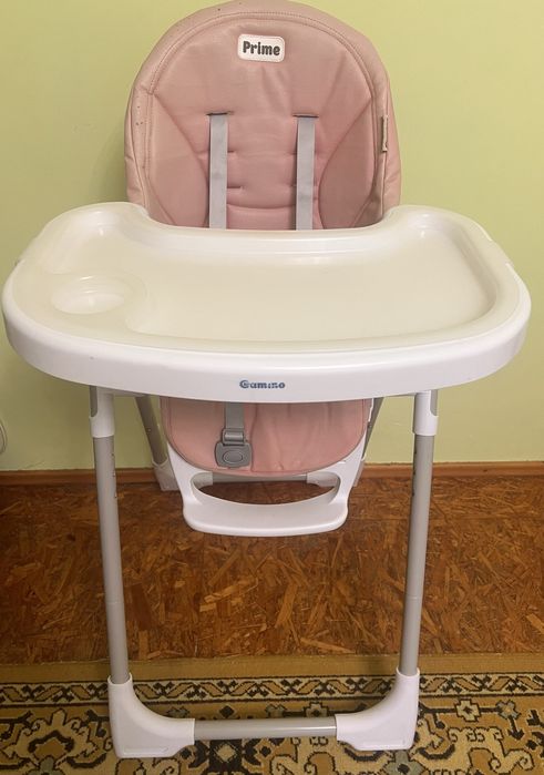 Стільчик для годування El Camino PRIME Flamingo +ПОДАРУНОК
