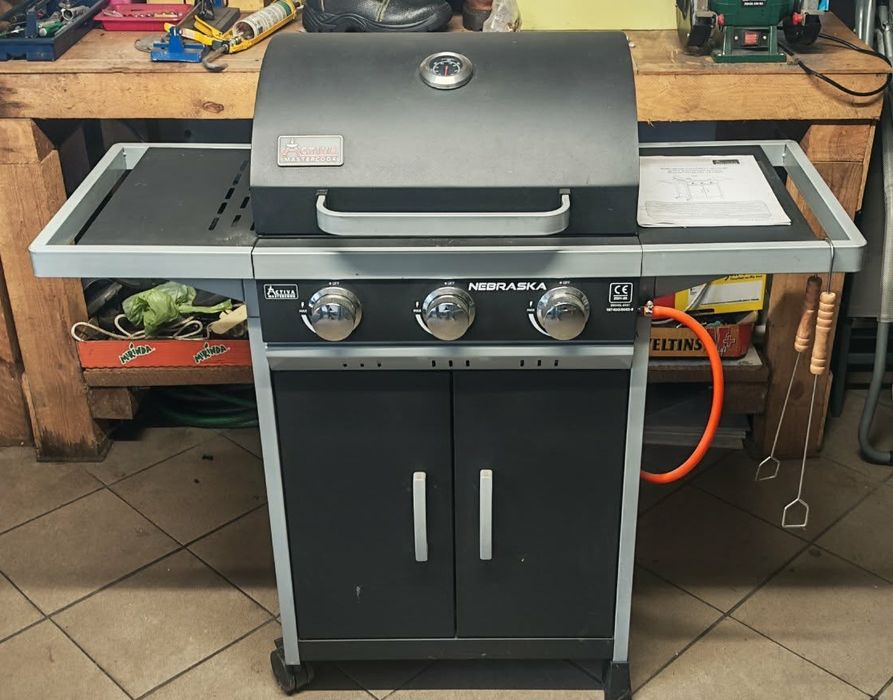Grill gazowy Nebraska 3 palnikowy plus butla  reduktor wąż