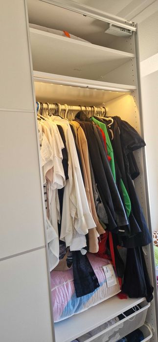 Roupeiro PAX modular IKEA branco