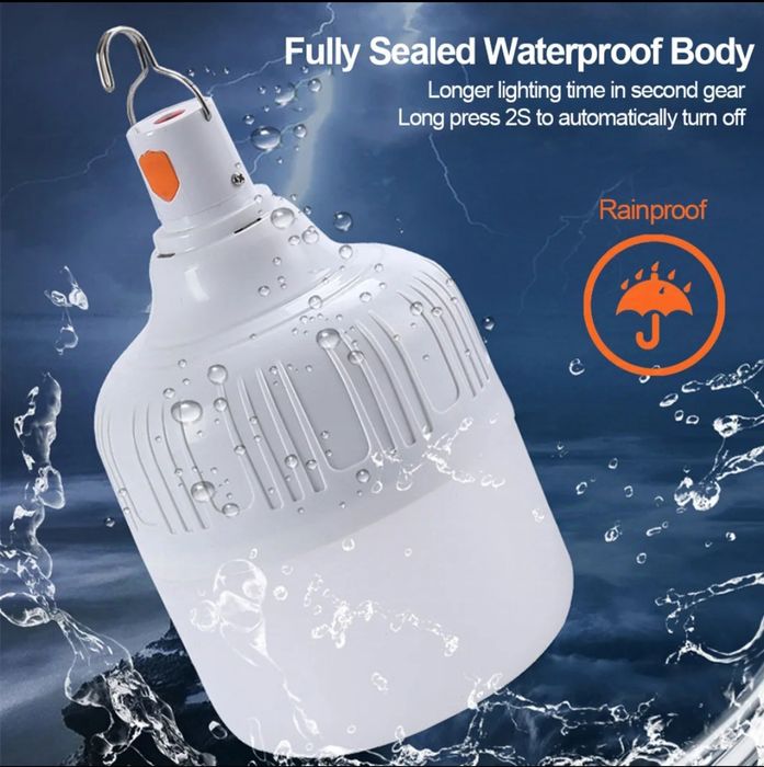 Лампа светодиодная, для кемпинга!