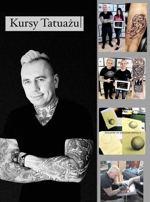 Kurs tatuazu swarzędz szkolenie z tatuazu indywidualne