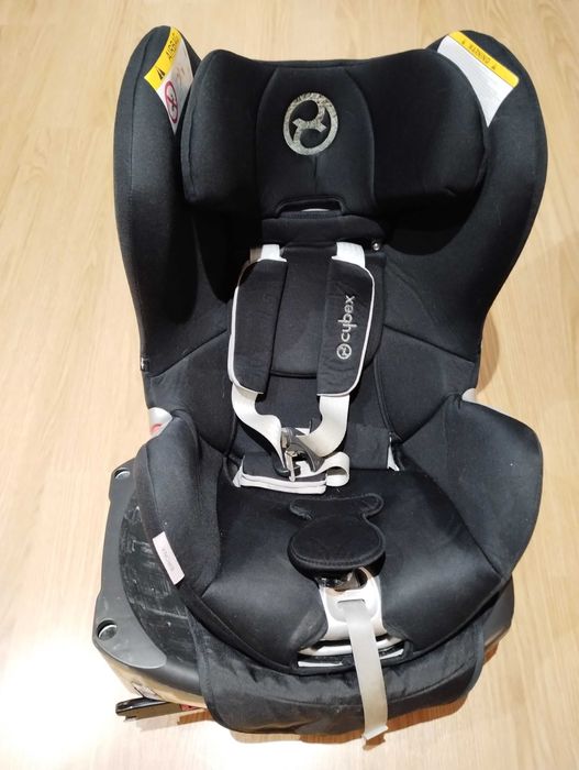 Cadeira Auto Sirona i-Size Black, com capa para o verão (150€)