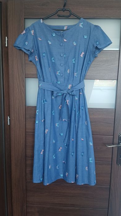 Sukienka Paloma motyle firmy Zygzak r. XL