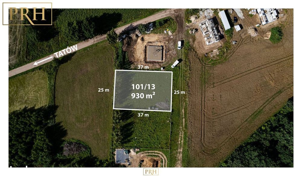 Na sprzedaż - działka budowlana 930 m2 - Stare Bie