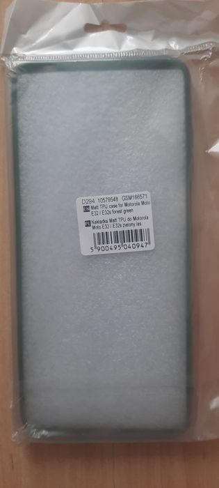 Plecki pokrowiec do telefonu Motorola Moto E32/E32S