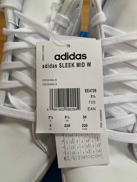 Nowe buty Adidas Sleek Mid W 36