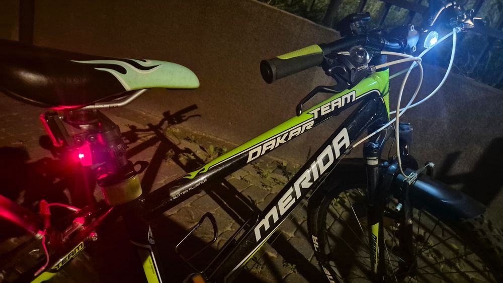 Dobrze wyposażony rower Merida Dakar Team koła 24” rama 13”