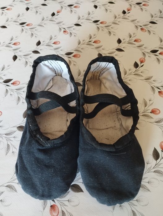 Baletki czarne 17 cm