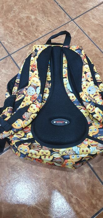 Plecak do szkoły, używany, Emotki, emoji