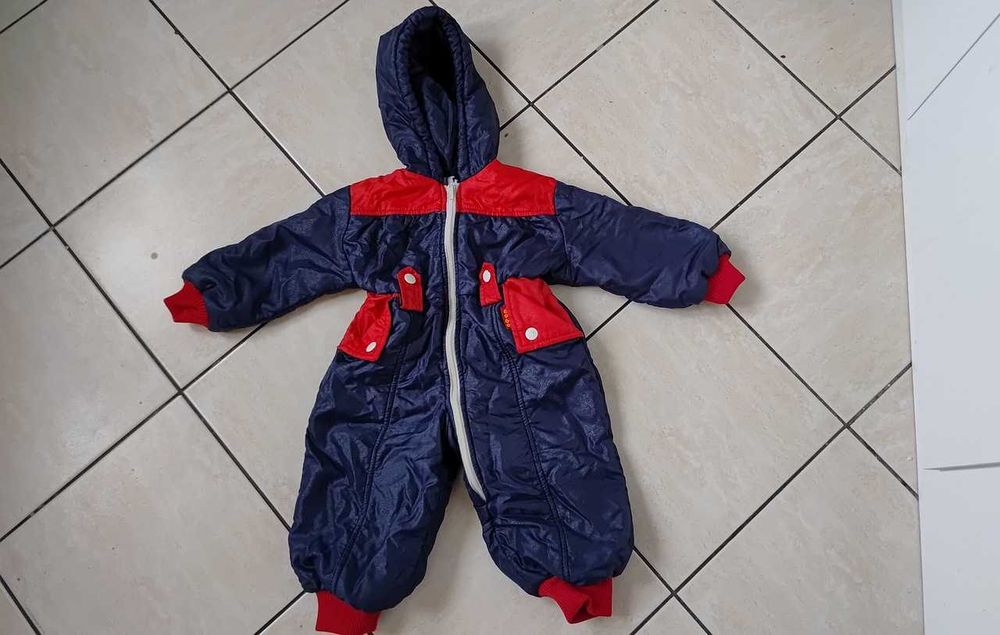 Kombinezon zimowy retro