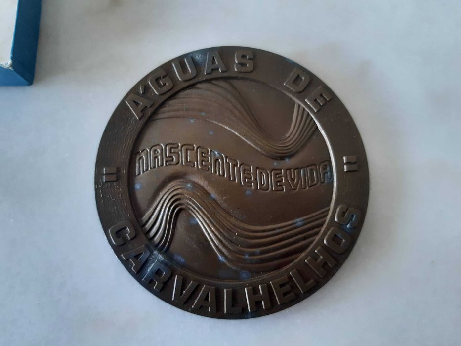Medalha bronze Novas Instalações Águas Carvalhelhos, 1975