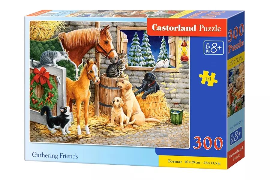 Puzzle 300 elementów. Gathering Friends. Castorland