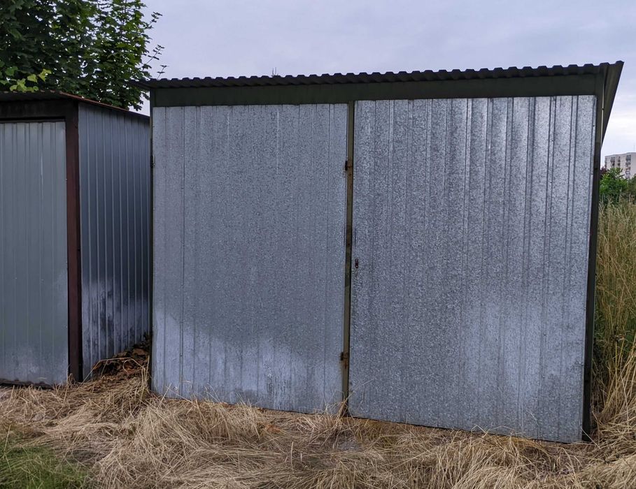 Garaż blaszak blaszany 6x3m 18m2 Wrzosowiak 11 Listopada/ Lechonia utwardzony wynajmę