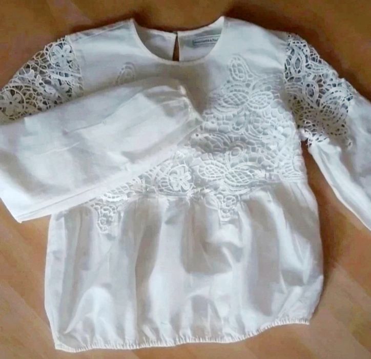 Bluzka z długim rękawem z haftem, Abercrombie, Xs