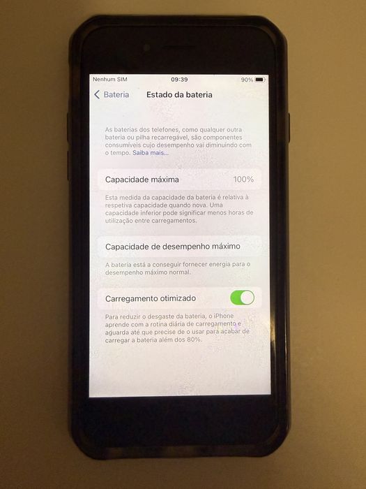 iPhone 6s 64GB Cinzento-Espacial (Desbloqueado) – Bateria Nova