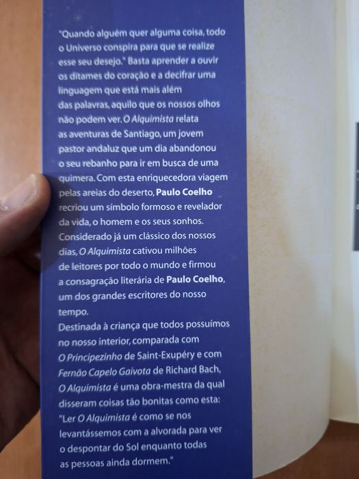 O Alquimista " Paulo Coelho "
