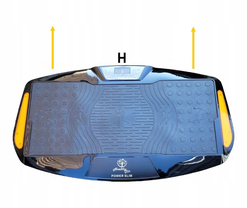 PLATFORMA WIBRACYJNA Wibrująca treningowa MASAŻER do ćwiczeń całego