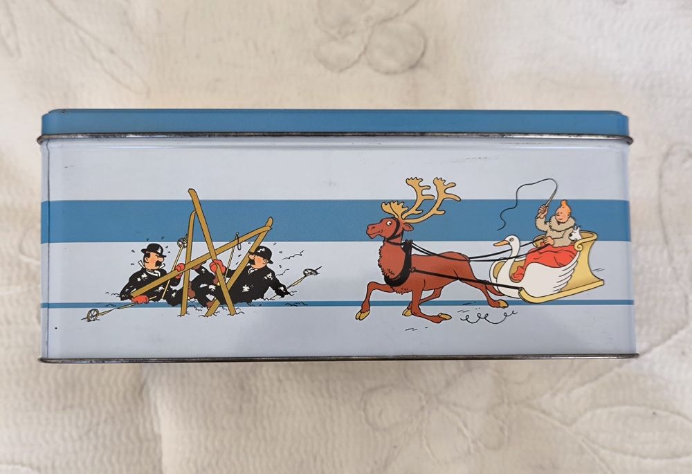 Caixa coleção Tintim