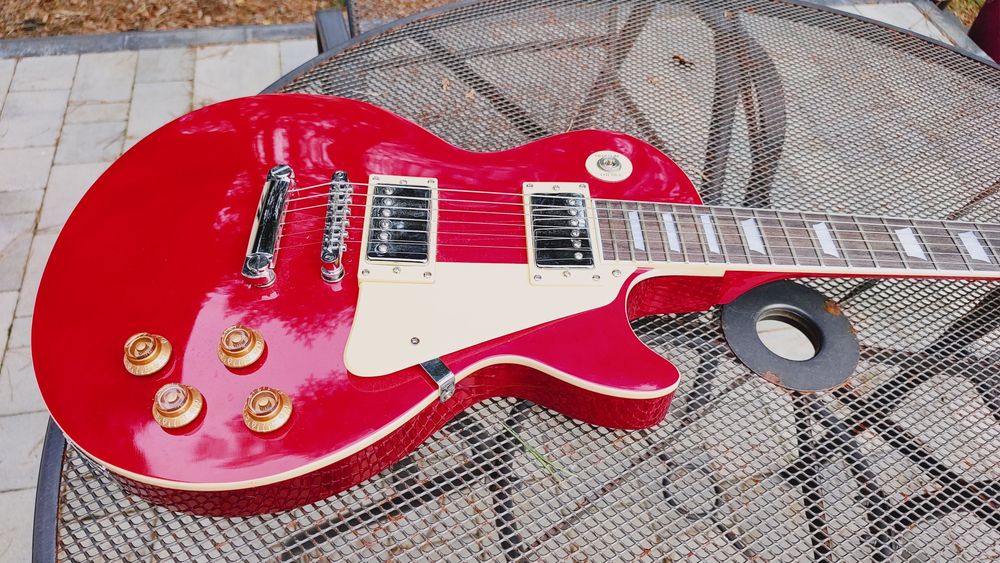 NOWA Les Paul Max Music piękna gitara elektryczna    Polecam :)