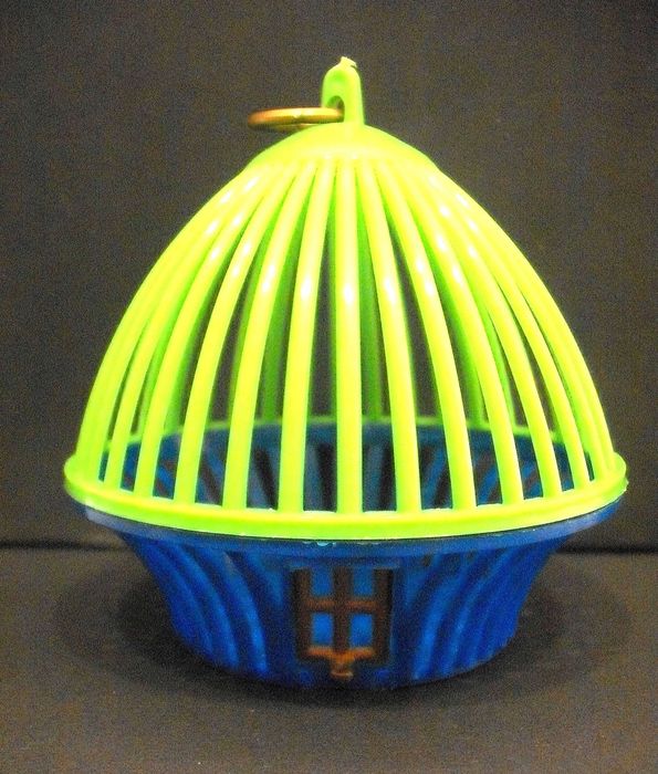 Gaiola antiga para insetos pequenos Portuguesa