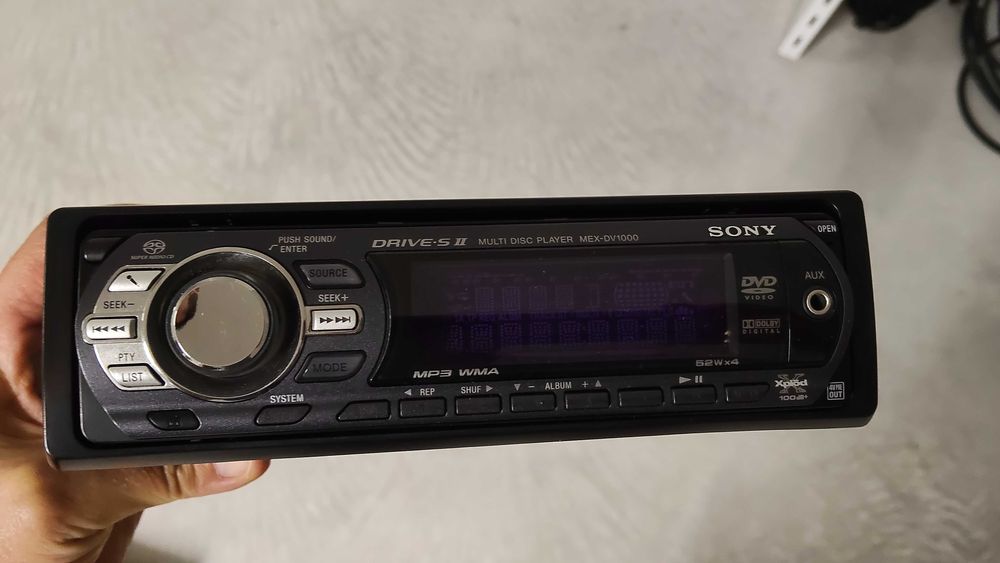 Auto-Radio Sony CD, DVD, MP3, WMA