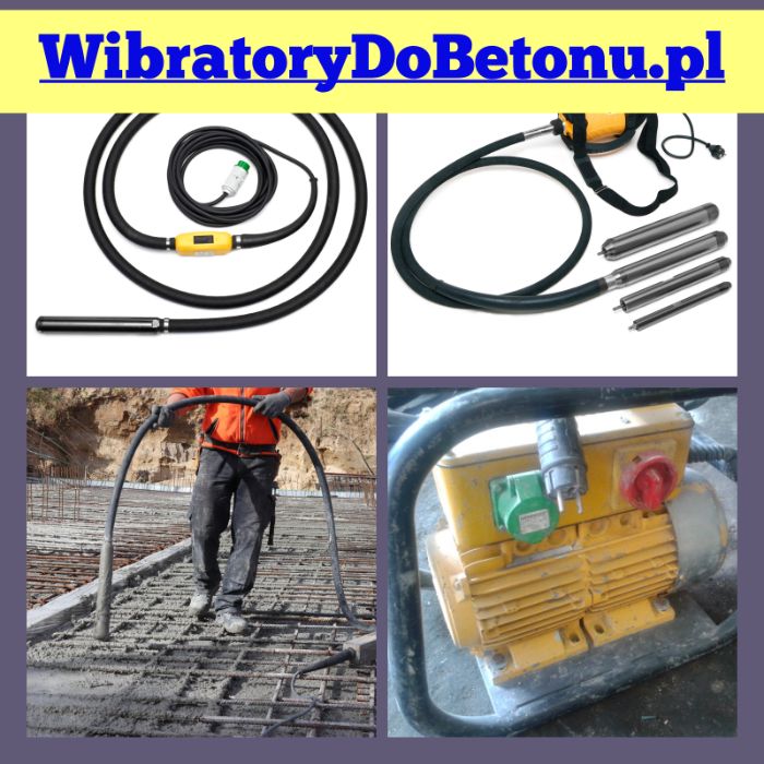 Wibrator do betonu, serwis, sprzedaż, buława, przetwornica, naprawa