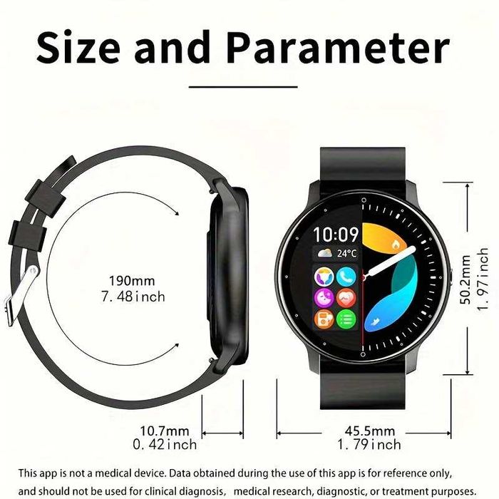 Nowoczesny smartwatch SMART