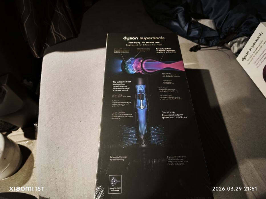 Suszarka  Dyson supersonic nowa