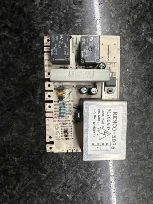 Modulo controlo maquina lavar roupa Candy/Teka