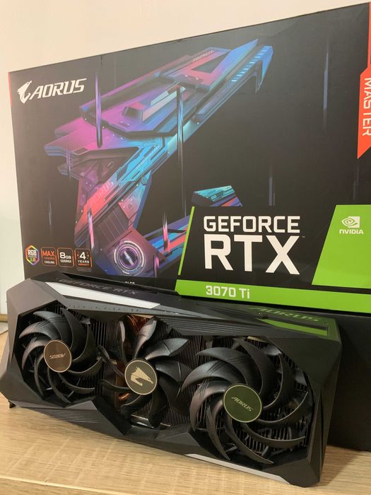 AORUS GeForce RTX 3070 Ti MASTER 8Gb