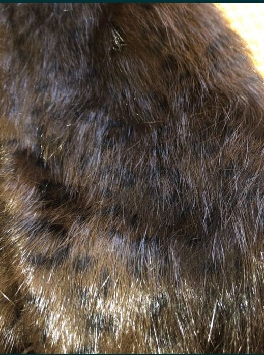 Шуба натуральная нутрия