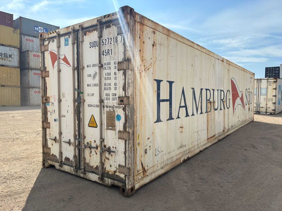 Izoterma 40HCRF Izolowany kontener