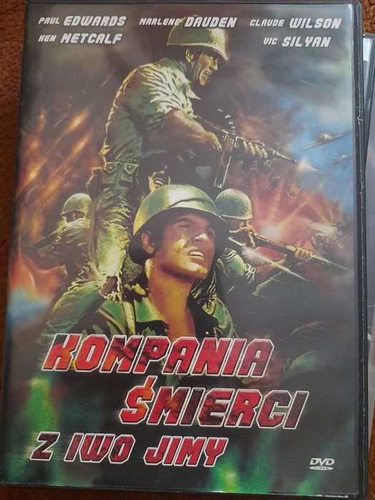 Film dvd z filmem Kompania śmierci z Iwo Jimy