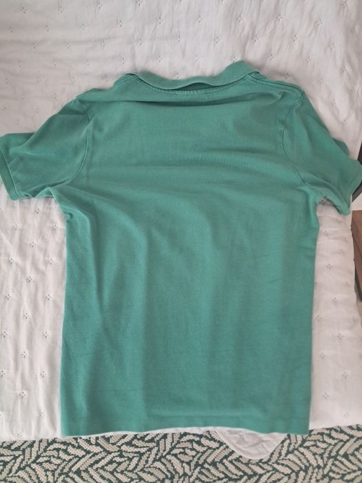 Pólo verde para homem